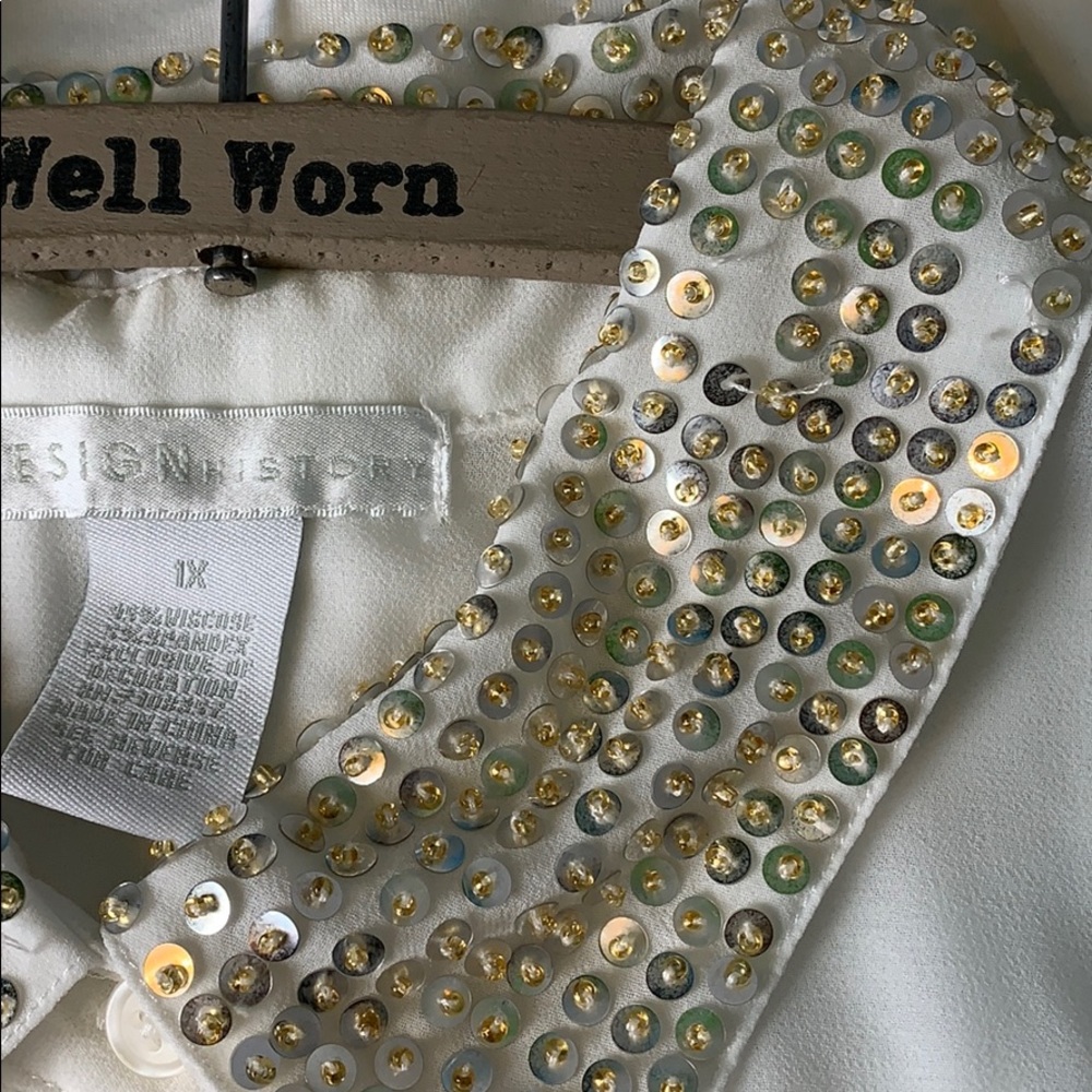 Design History Plus Size Basic With A Little Bling - image 8